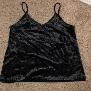 Velvet tank top
